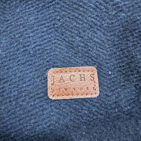 Jachs New York Men's Wool Blend Sherpa Lined Shirt Jacket Navy Blue XL - Picture 7 of 14